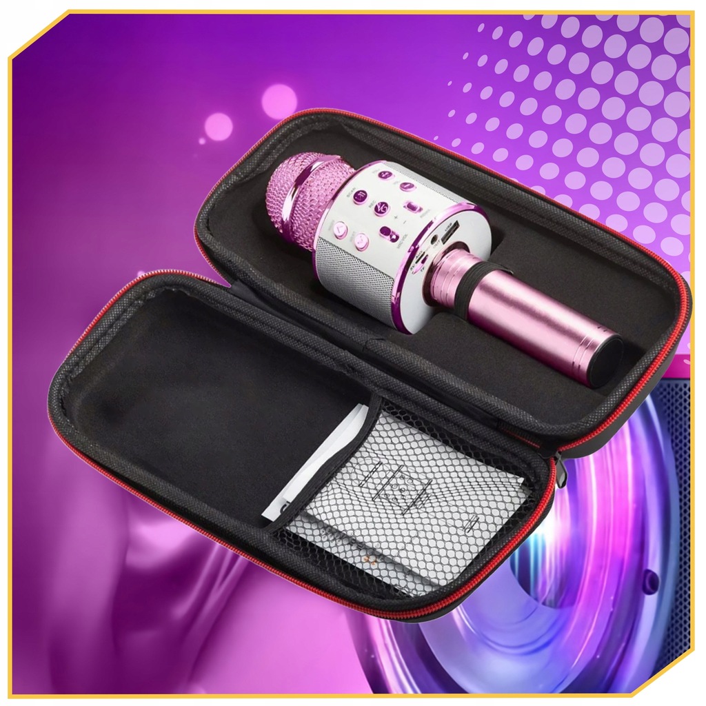 MIKROFON BEZPRZEWODOWY KARAOKE DLA DZIECI BLUETOOTH Z GŁOŚNIKIEM GŁOŚNIK EAN (GTIN) 5905935875882